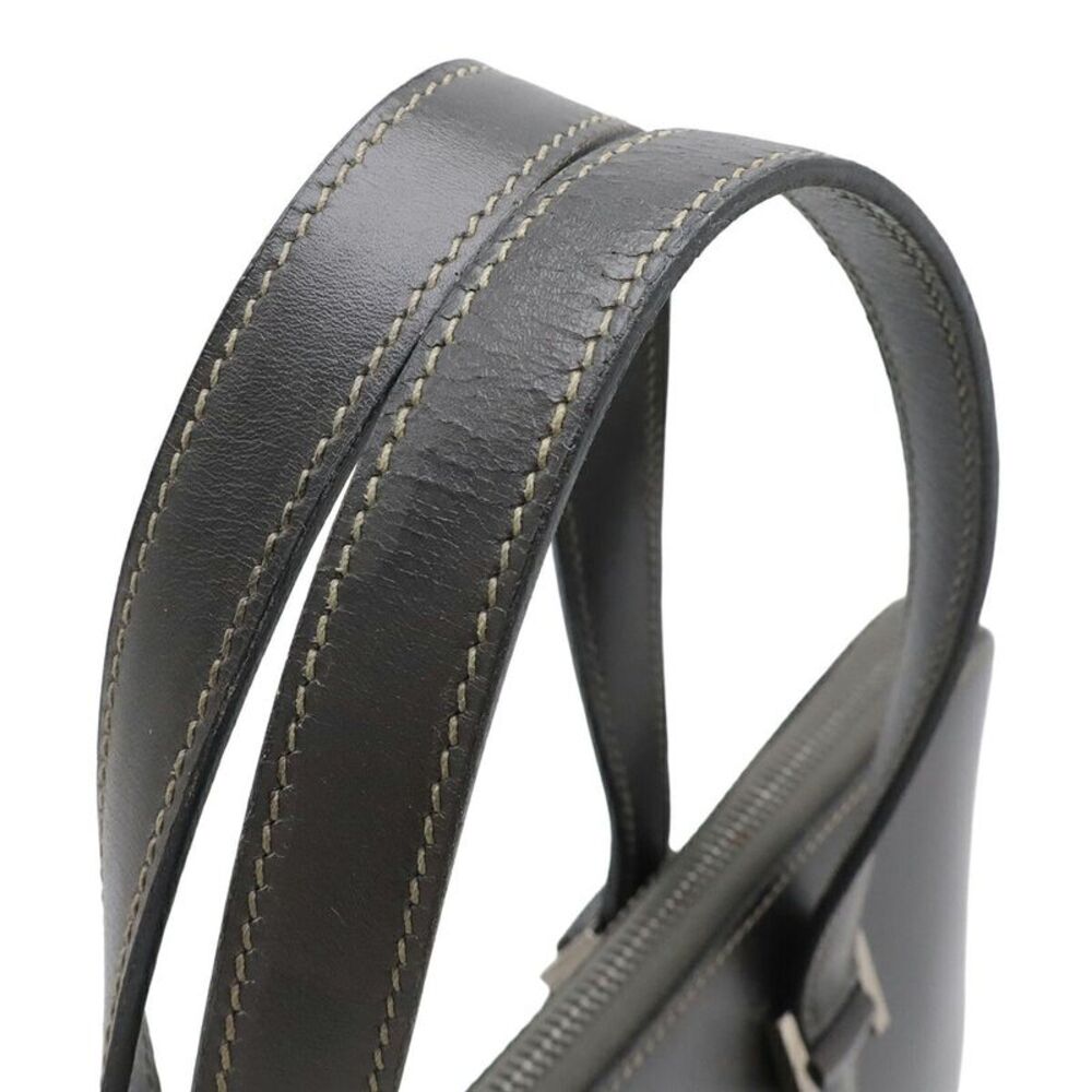 Hermes Escapade Tote Bag Dark Gray Leather - Picture 6 of 9